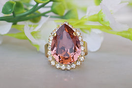 Rose Gold Cocktail Ring