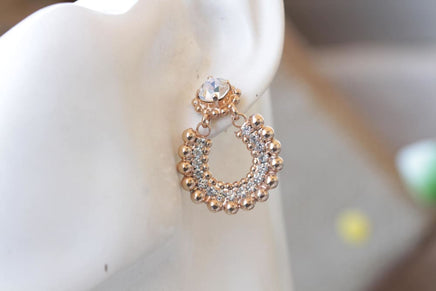 Rose Gold Earrings