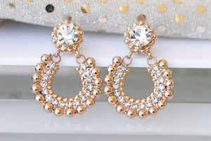Rose Gold Earrings