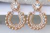 Rose Gold Earrings