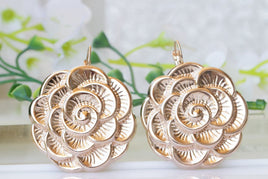 Rose Gold Earrings