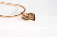 Rose Gold Heart Necklace