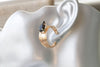 Rose Gold Hoop Earrings