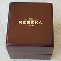 Rose Gold Necklace. Champagne Rebeka Estate Necklace