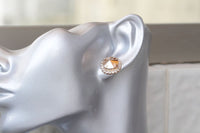 Rose Gold Stud Earrings