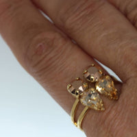 Rose Gold Rebeka Ring