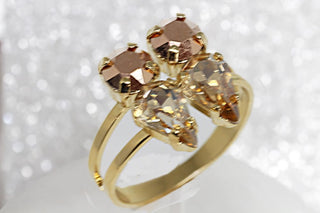 Rose Gold Rebeka Ring
