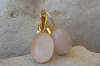 Rose Quartz Earrings