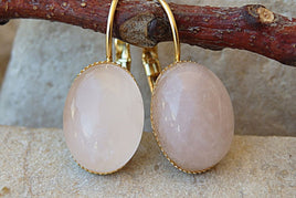 Rose Quartz Earrings