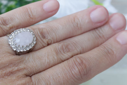 Rose Quartz Ring