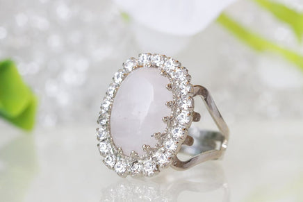 Rose Quartz Ring