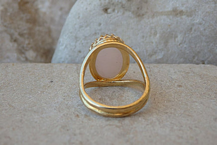 Rose Quartz Ring