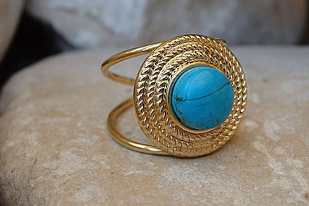 Rounded Turquoise Ring