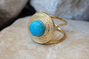 Rounded Turquoise Ring