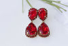 Ruby Chandelier Earrings