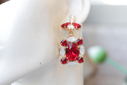 Ruby Earrings