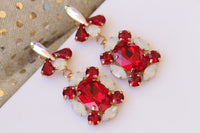 Ruby Earrings