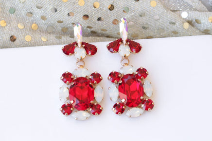 Ruby Earrings