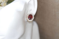 Ruby Earrings