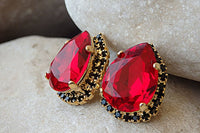 Ruby Earrings