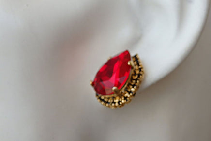 Ruby Earrings