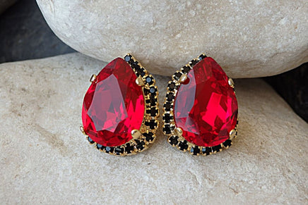 Ruby Earrings