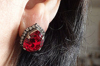 Ruby Earrings