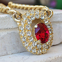 Ruby Red Necklace