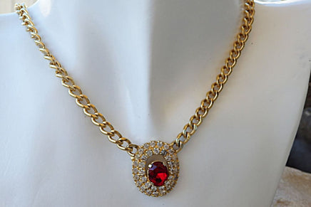 Ruby Red Necklace