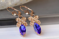 Sapphire Floral Drops