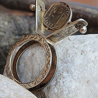 Signet Coin Silver Ring