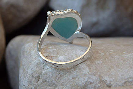 Silver Agate Ring