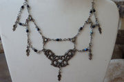 Silver Bib Necklace
