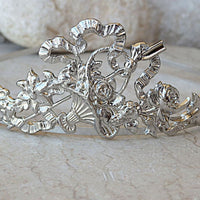 Silver Bridal Tiara.
