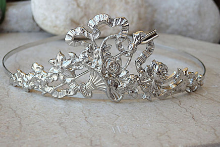 Silver Bridal Tiara.