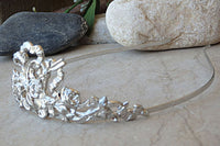 Silver Bridal Tiara.