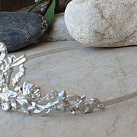 Silver Bridal Tiara.