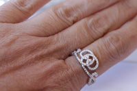 Silver Cz Ring