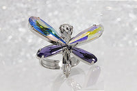 Silver Dragonfly Ring