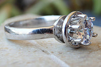 Silver Engagement Ring