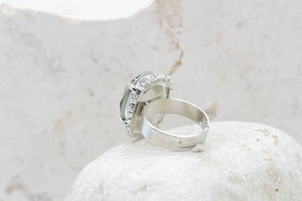 Silver Grey Ring