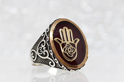 Silver Hand Ring
