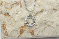 Silver Hebrew Necklace