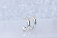 Silver Hoop Earrings