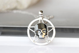 Silver Skull Pendant