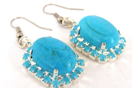 Silver Turquoise Earrings