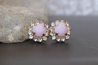 Small Pink Earrings