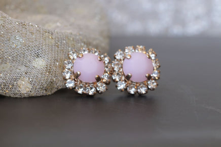 Small Pink Earrings