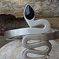 Snake Bracelet. Snake Cobra Bracelet. Statement Snake Cuff Bangle Bracelet Silver Ethnic Animal Jewelry. Black And Silver Bracelet Bangle.
