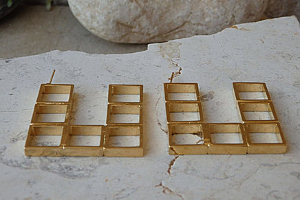 Square Hoop Earrings